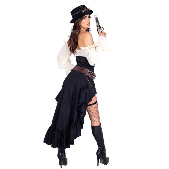 NEW Steampunk Sexy Seductress Costume Size Medium - Picture 3 of 6